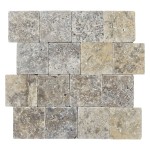 Trawertyn Silver Ash 10x10 kostka