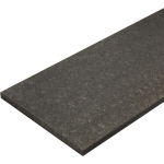 Schody granitowe G684 Crystal Black płomieniowane 150x33x2 cm