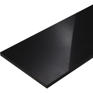 Schody granitowe G684 Crystal Black polerowane 150x33x2 cm