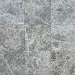 Płytki marmurowe Tundra Grey bębnowany 20,3x20,3x1