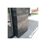 Płytki Łupek naturalny Black Slate 30x10 cm