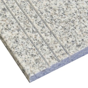 Stopień granitowy G603 New polerowany 150x33x2 cm z antypoślizgowymi ryflami